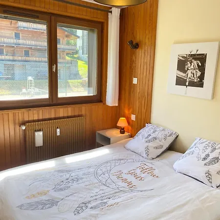 Location Aux Gets : Appt 3* Pour 6 Pers, Proche Centre Et Pistes, Wifi, Parking, Casier A Skis - Fr-1-623-343 Les Gets